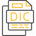 Dic File File Format File Icon