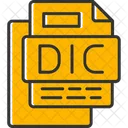 Dic file  Icon