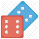 Dice Gambling Game Board Game Icon