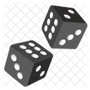 Dice Roll Gamble Icon