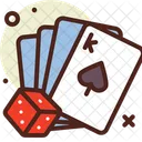 Dice Card Play Poker Icon