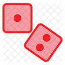 Dice Casino Game Icon