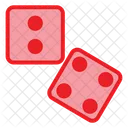 Dice Casino Game Icon