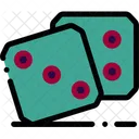 Dice Game Gamer Icon
