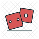 Dice Table Game Indoor Games Icon