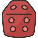 Dice Number Chance Icon