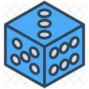 Gambling Casino Dice Icon