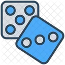 Gambling Casino Dice Icon