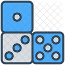 Gambling Casino Dice Icon