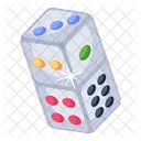 Dice Gambling Game Board Game Icon