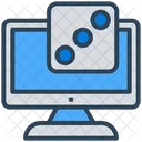 Gambling Casino Dice Icon