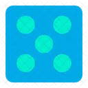 Gambling Dice Cube Game Dice Icon