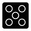 Gambling Dice Cube Game Dice Icon