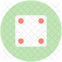 Dice Cube Gambling Icon