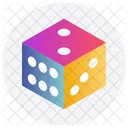 Cubes Dices Gambling Icon