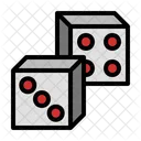 Game Dices Probability Icon