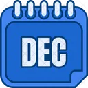 Diciembre Diciembre Mes De Diciembre Icon