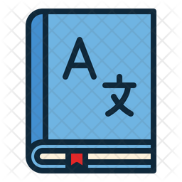 Free Dictionary Icon Of Colored Outline Style Available In Svg Png Eps Ai Icon Fonts