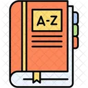 Dictionary Vocabulary Language Learning Icon