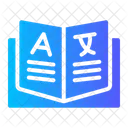 Dictionary Book Study Icon