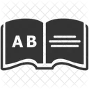 Dictionary Learning Vocabulary Icon