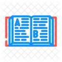 Dictionary Natural Language Icon