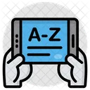Dictionnaire Mobile Application De Dictionnaire Dictionnaire En Ligne Icône