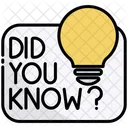 Did you know  Icon