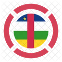 Die Zentralafrikanische Symbol