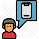 Die Leute denken, Smartphone  Symbol
