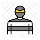 Dieb Kriminalitat Farbe Icono