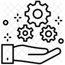 Dienstleistungen Internet Support Symbol