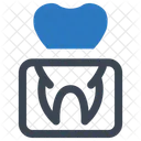 Radiografía del diente  Icono