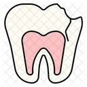 Dientes astillados  Icono