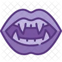 Vampiro Dientes Colmillo Icon