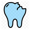 Romper los dientes  Icono