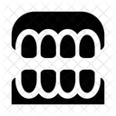 Odontologia Dientes Mandibula Icono
