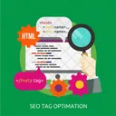 Seo Tag Optimierung Symbol