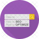 Seo Optimierung Optimierung Symbol