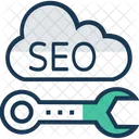 Seo Cloud Computing Icon