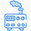 Diesel Machine Machine Manufacturing Icon