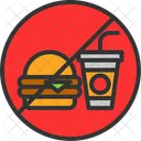 Diet Food Hamburger Icon
