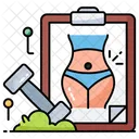 Diet And Gym  Icon