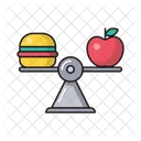 Burger Fastfood Apple Icon