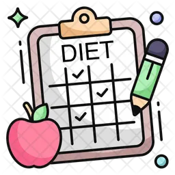 Diet Chart  Icon