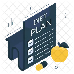 Diet Chart  Icon