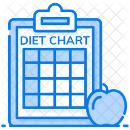 Diet Chart  Icon