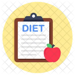 Diet chart  Icon