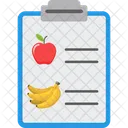 Diet Chart  Icon