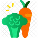 Diet Food Salad Carrot Icon
